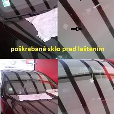 leštenie čelného skla od škrabancov